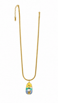Ocean Pearl Pendant Necklace