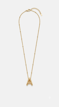 A Letter Pendant Necklace